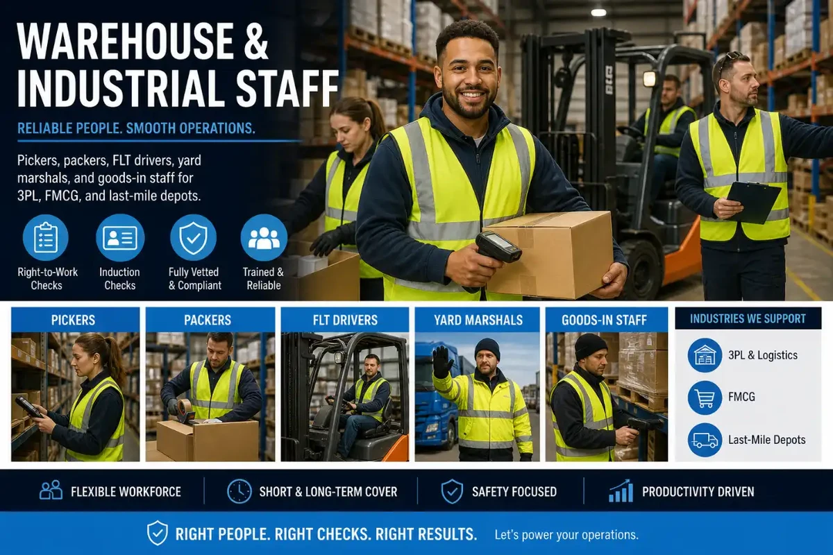 Warehouse & Industrial Staff service image