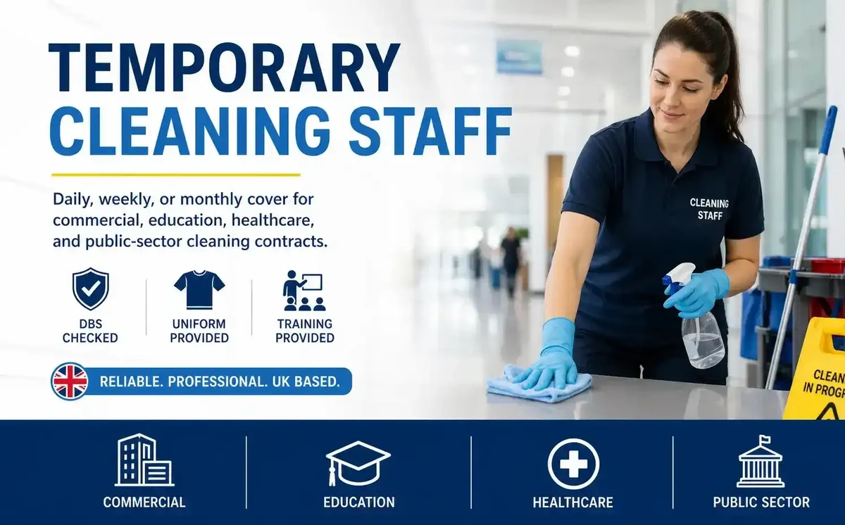 Temporary Cleaning Staff service image