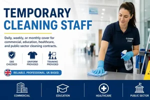 Temporary cleaning operatives - staffing solutions - staffing solutions